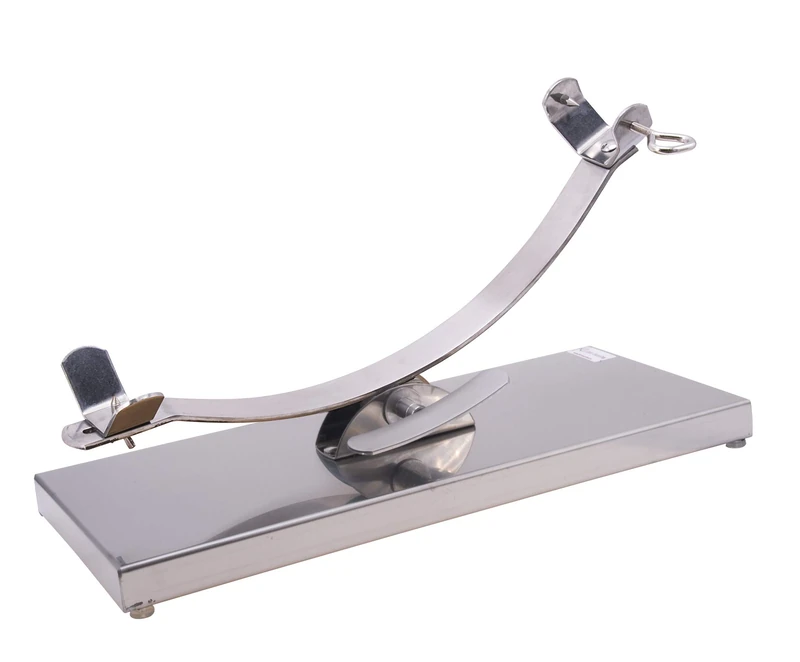 Flores Cortés 17926 Ham Stand, Stainless Steel, Silver