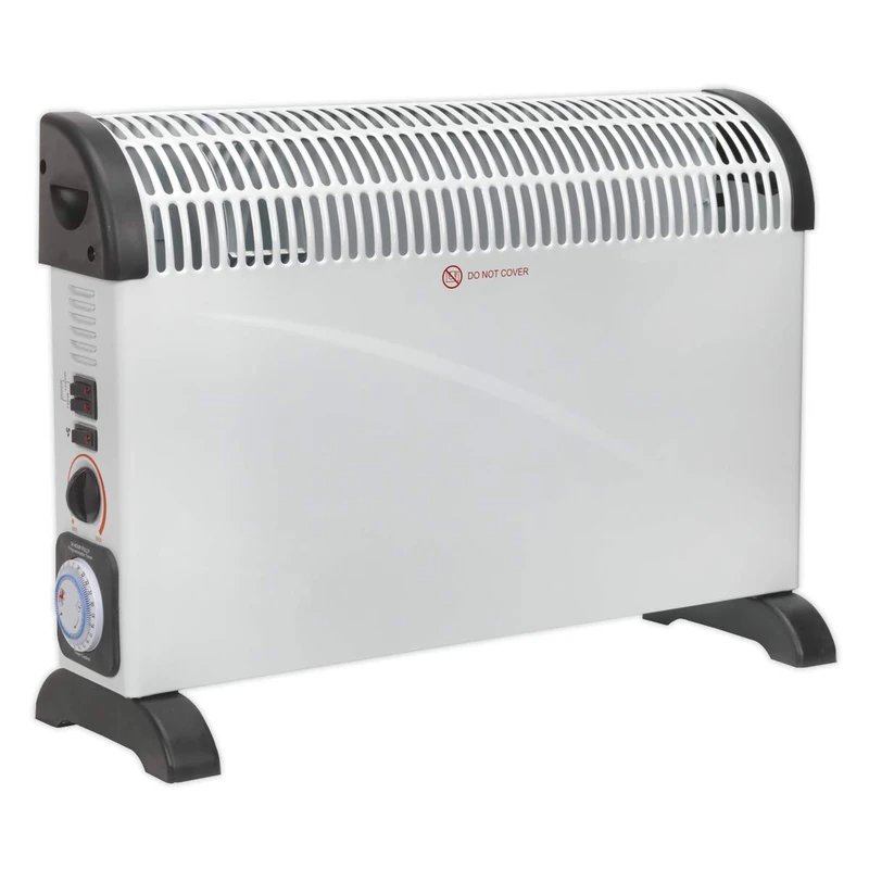 Sealey Convector Heater 2000W with Turbo, Timer & Thermostat - CD2005TT
