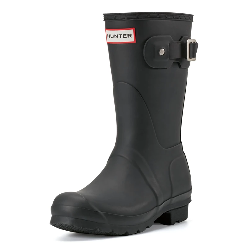 Hunter Original Short, Women Rain Boots, Blue (Navy), 7 UK (40/41 EU)