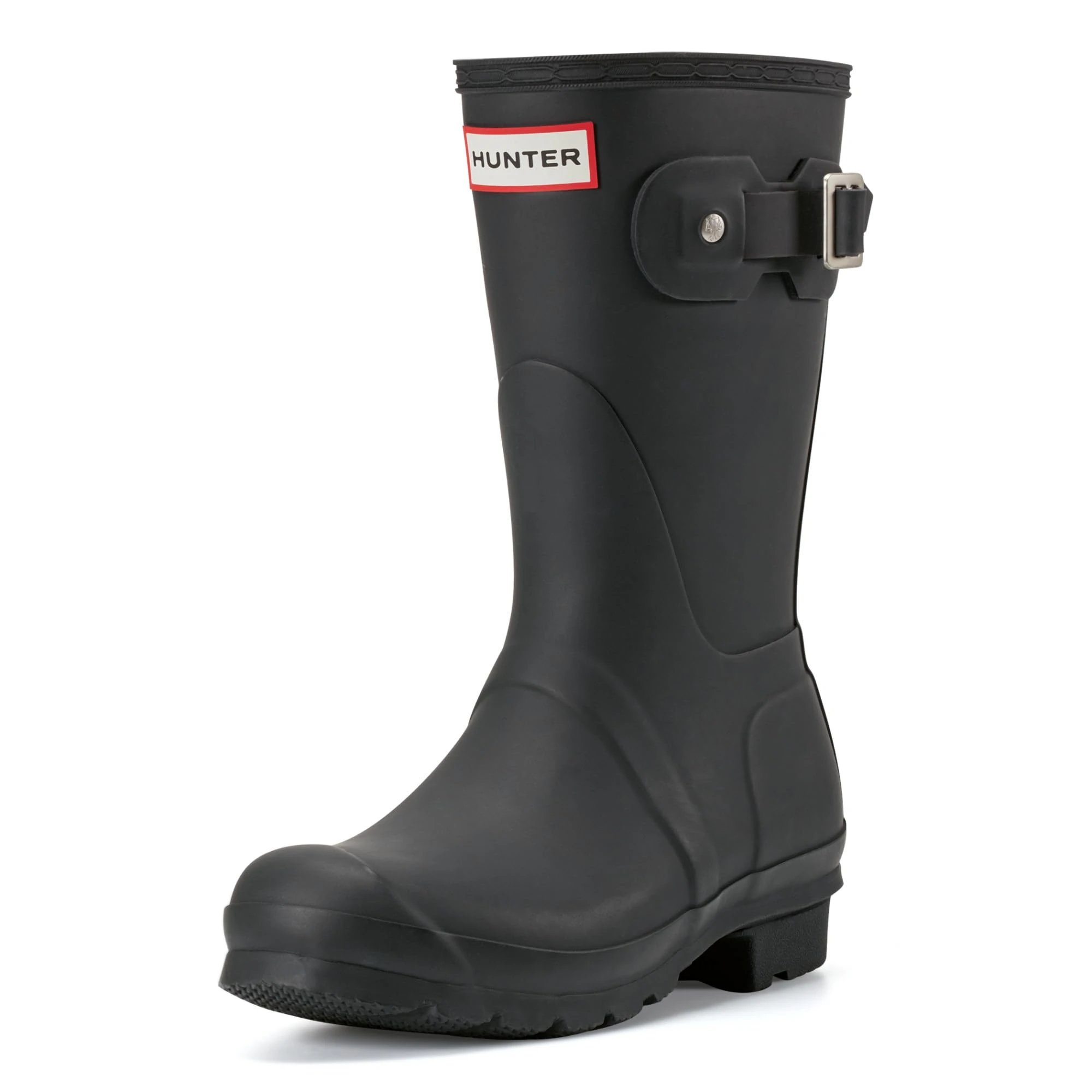 Hunter Women's Original Short Wellington Boots, Blue Navy, 9 UK