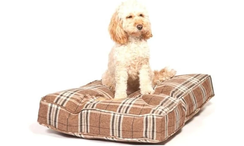 Danish Design Newton Truffle Brown Check Dog/Puppy Box Duvet cover Medium