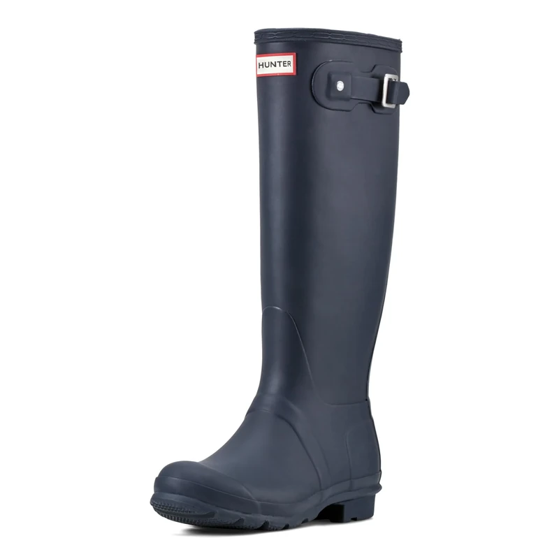 Hunter Original Tall, Women's Rain Boots,Blue (Navy),5 UK
