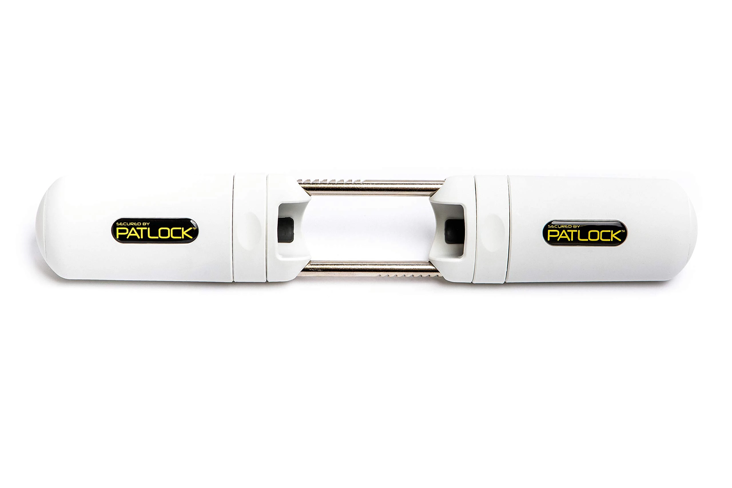 PATLOCK Police Approved French Door, Patio and Conservatory Security Lock for Double Doors Fitted with 2 Internal Horizontal Handles