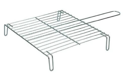 Flores Cortés 33526 Galvanised Grill, 78 x 50 x 20 cm