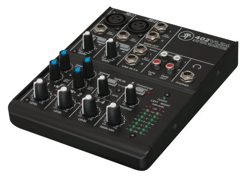 Mackie 402VLZ4 4-Channel Compact Analog Mixer With Legendary Onyx Mic Preamps - Image 1
