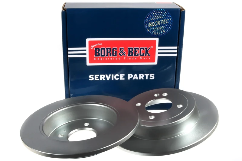 Borg & Beck BBD5296 Brake Disc Pair To Fit Kia Rio (UB) 09/11-