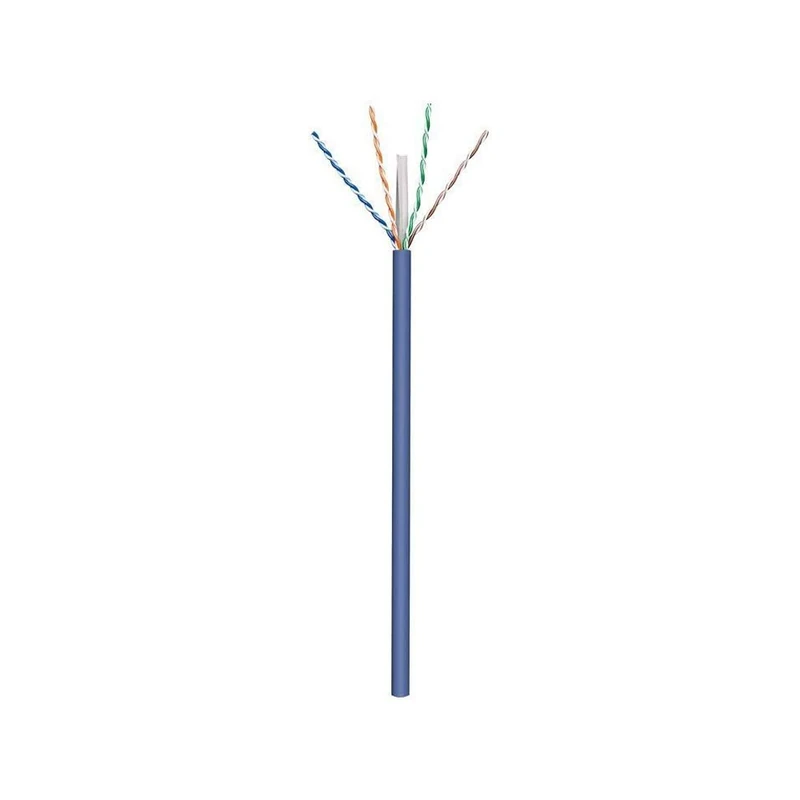 Goobay 96092 CAT 6a Network Cable, U/UTP, Blue, 50 m Length
