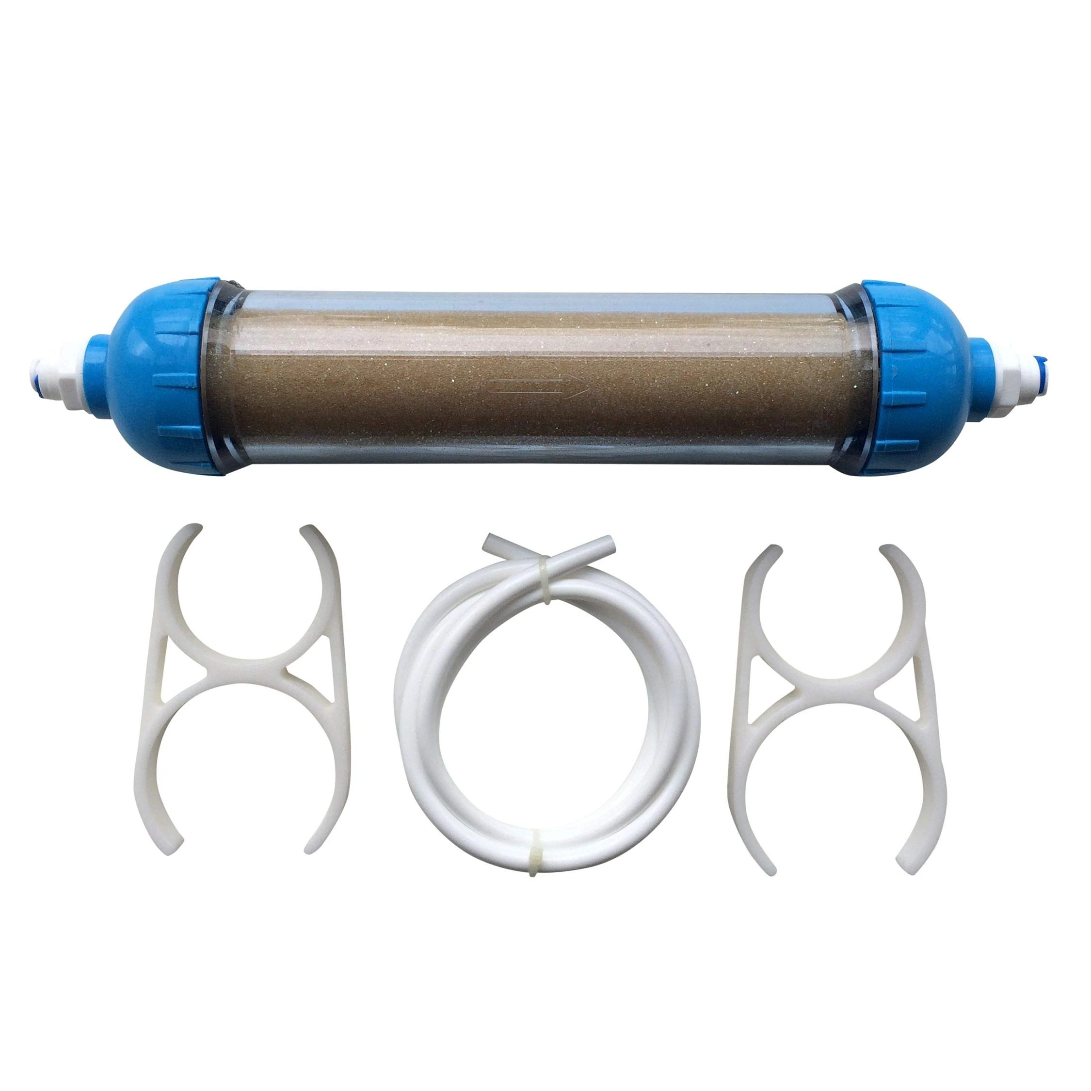 Finest-Filters Compact Reverse Osmosis RO Unit DI Deionisation Add On Stage with Resin, Tubing and Clips.