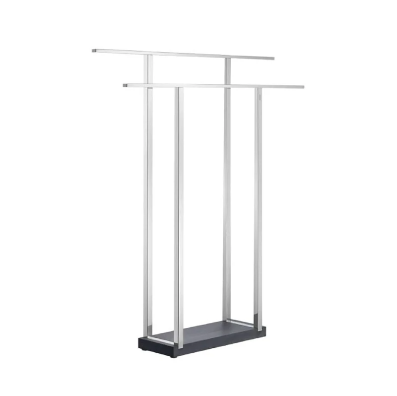 blomus Stainless Steel Polystone Menoto Polished Towel Rack
