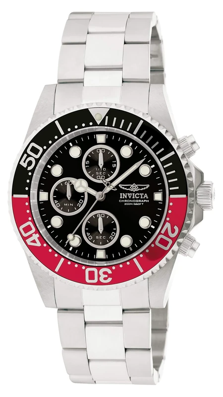 Invicta Pro Diver Stainless Steel Men's Quartz Watch - 43mm