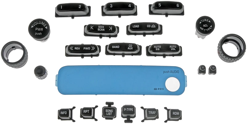 Dorman 76824 GM Radio Buttons - Image 1