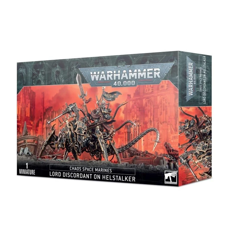 Games Workshop Warhammer 40K Chaos Space Marines: Lord Discordant On Helstalker - Image 1