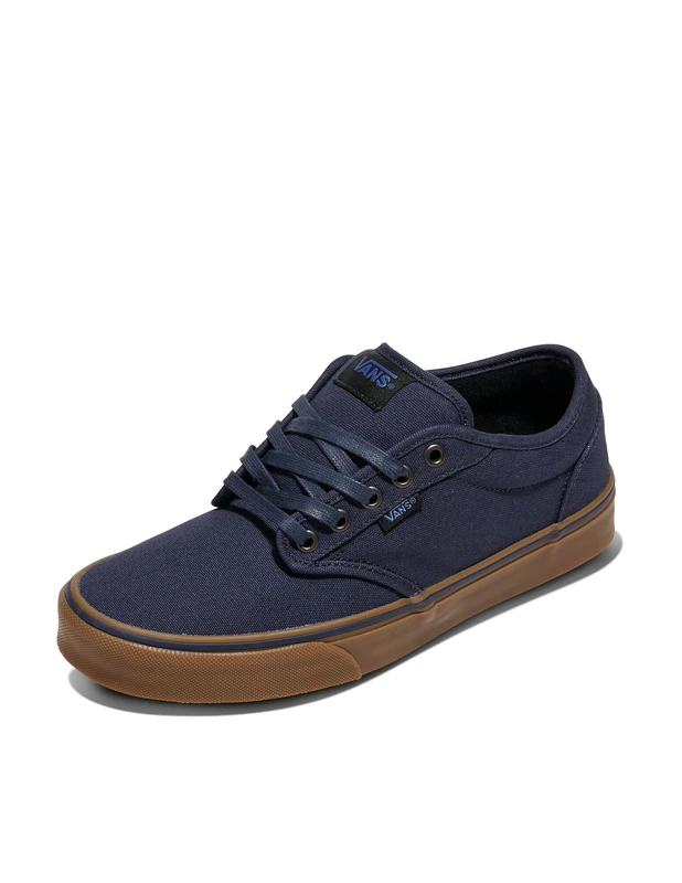 Vans Men's Atwood Low-Top Sneakers, Blue 12 Oz Canvas, 14 UK