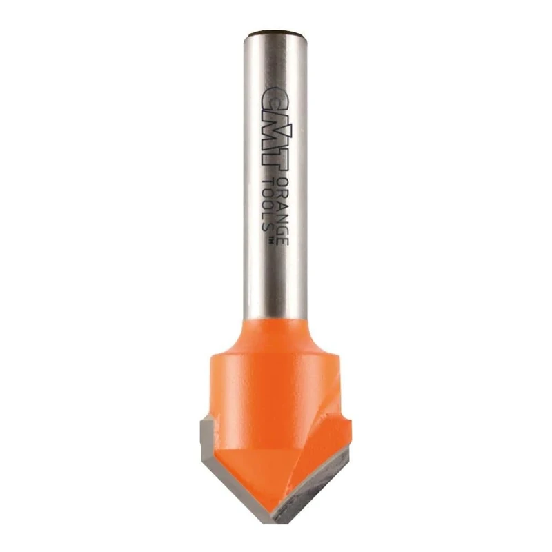 CMT Orange Tools 915.002.11 – Hw V-Grooving Bit 135° S=8 D=18X3,3X60 Rh for Aluco
