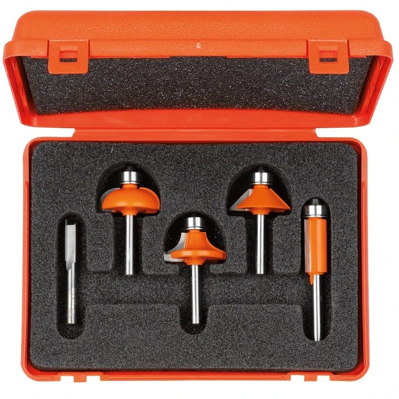 CMT Orange Tools 700.005.03-5-Piece Profile Bit Set Hw S=6 Rh