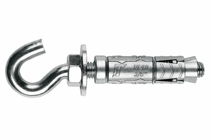 Index azamg08 Anchor Zamak Hook M-8 X 50 14