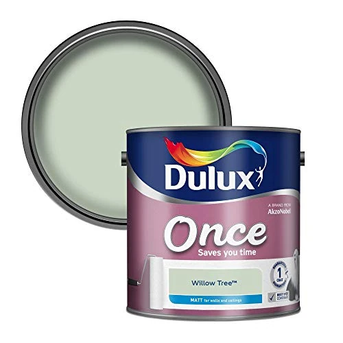 Dulux Once Matt Emulsion Paint - Willow Tree - 2.5L