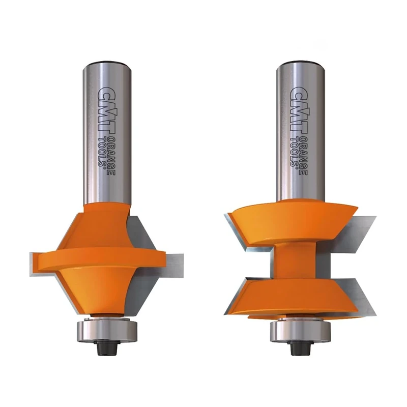 CMT Orange Tools 955.510.11 – Edge Banding Router Bit Set W/Bearing S=12 D=40X25,4