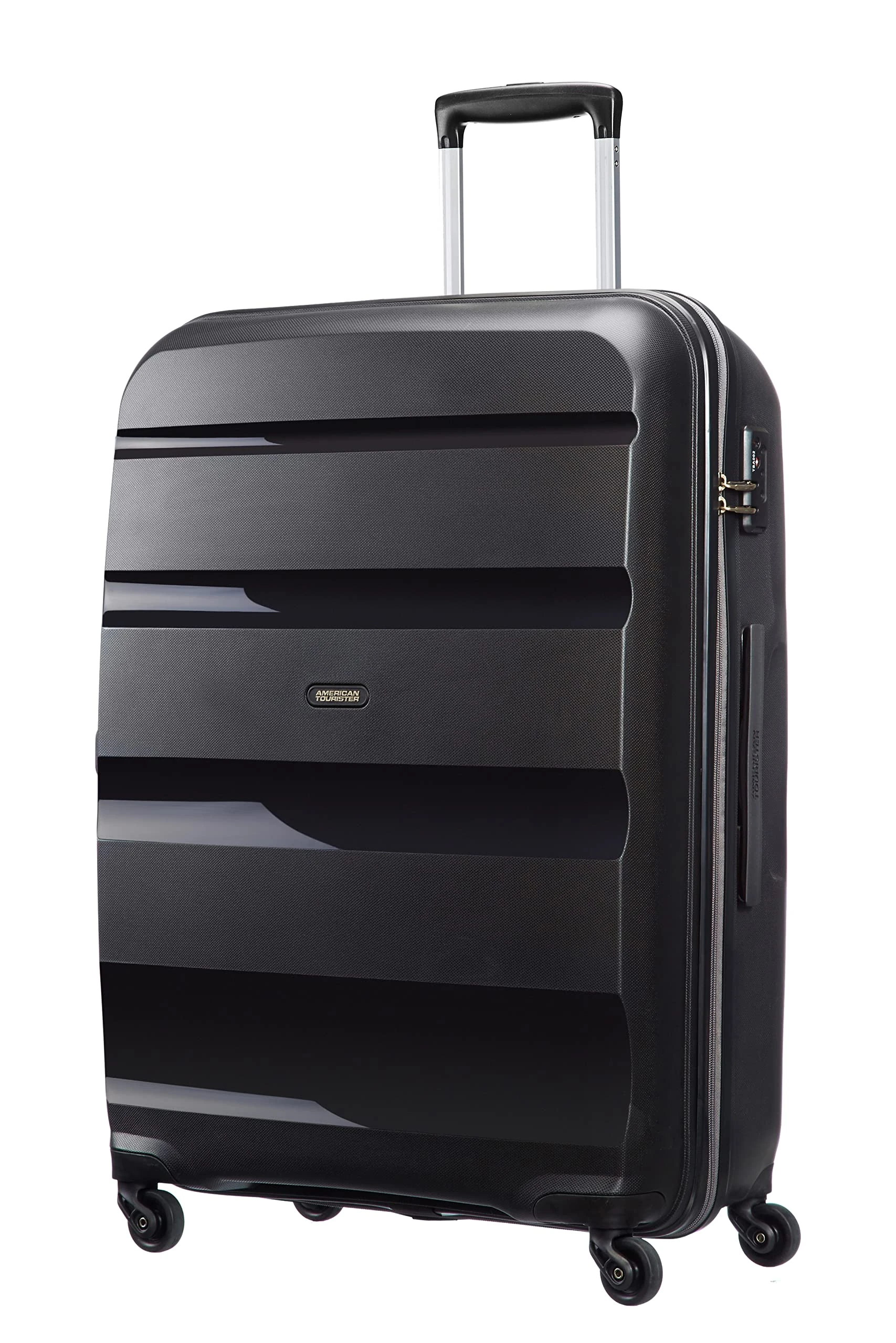 American Tourister Bon AIR - Spinner L, Suitcase, 75 cm, 91L, Black (Black)