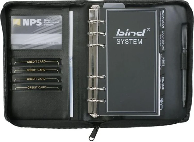 Bind 10101 1 Model A6, No Calendar Diary – Black - Image 1