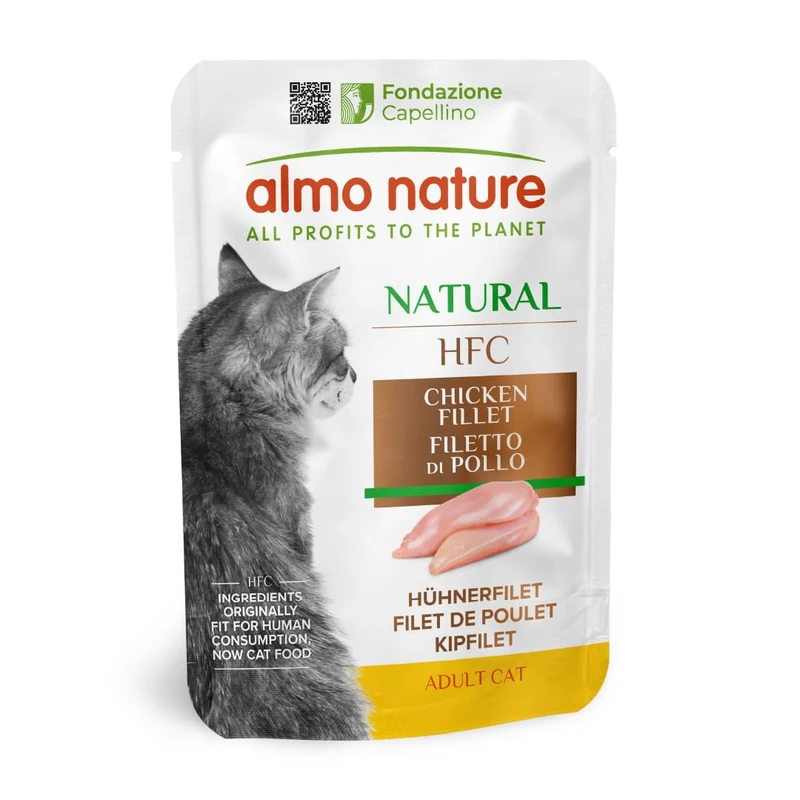 Almo Nature HFC Chicken Fillet Wet Cat Food - 24 Pack
