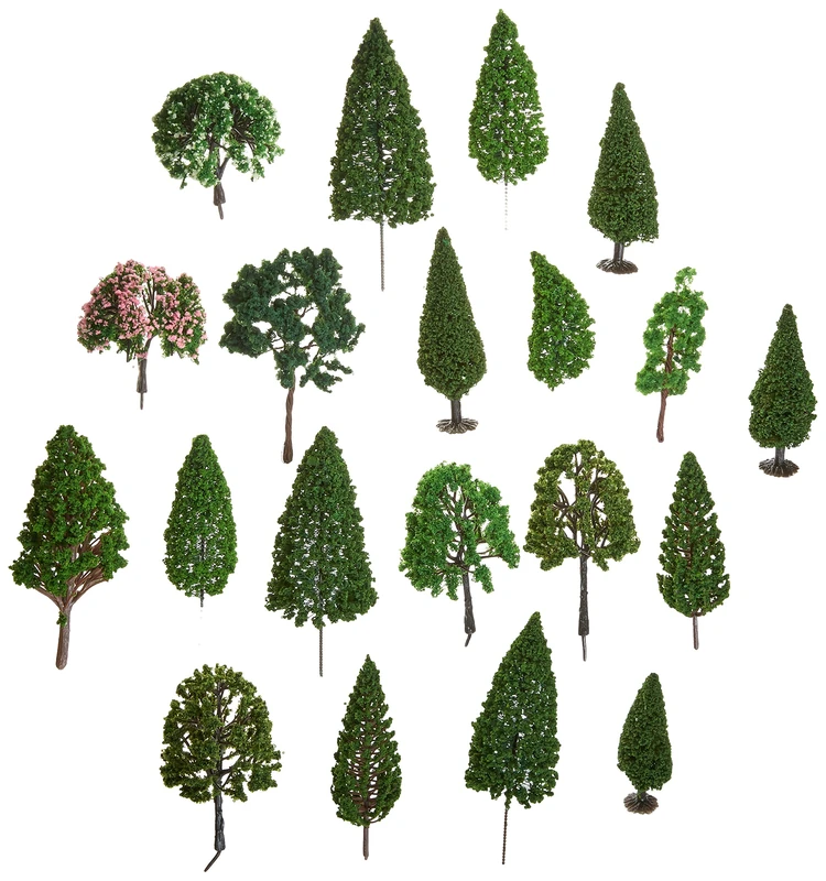 Faller FA 181477-20 Mixed Forest Trees - Model Railway Set