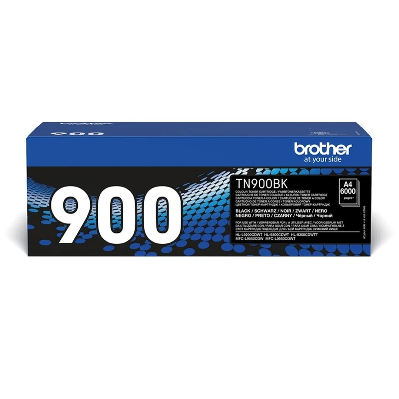 Brother TN-900BK Toner Cartridge, Black, Single Pack, Ultra High Yield, Includes 1 x Toner Cartridge, Brother Genuine Supplies