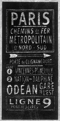 The Art Group Barry Goodman Paris Canvas Print, Multi-Colour, 50 x 100 cm