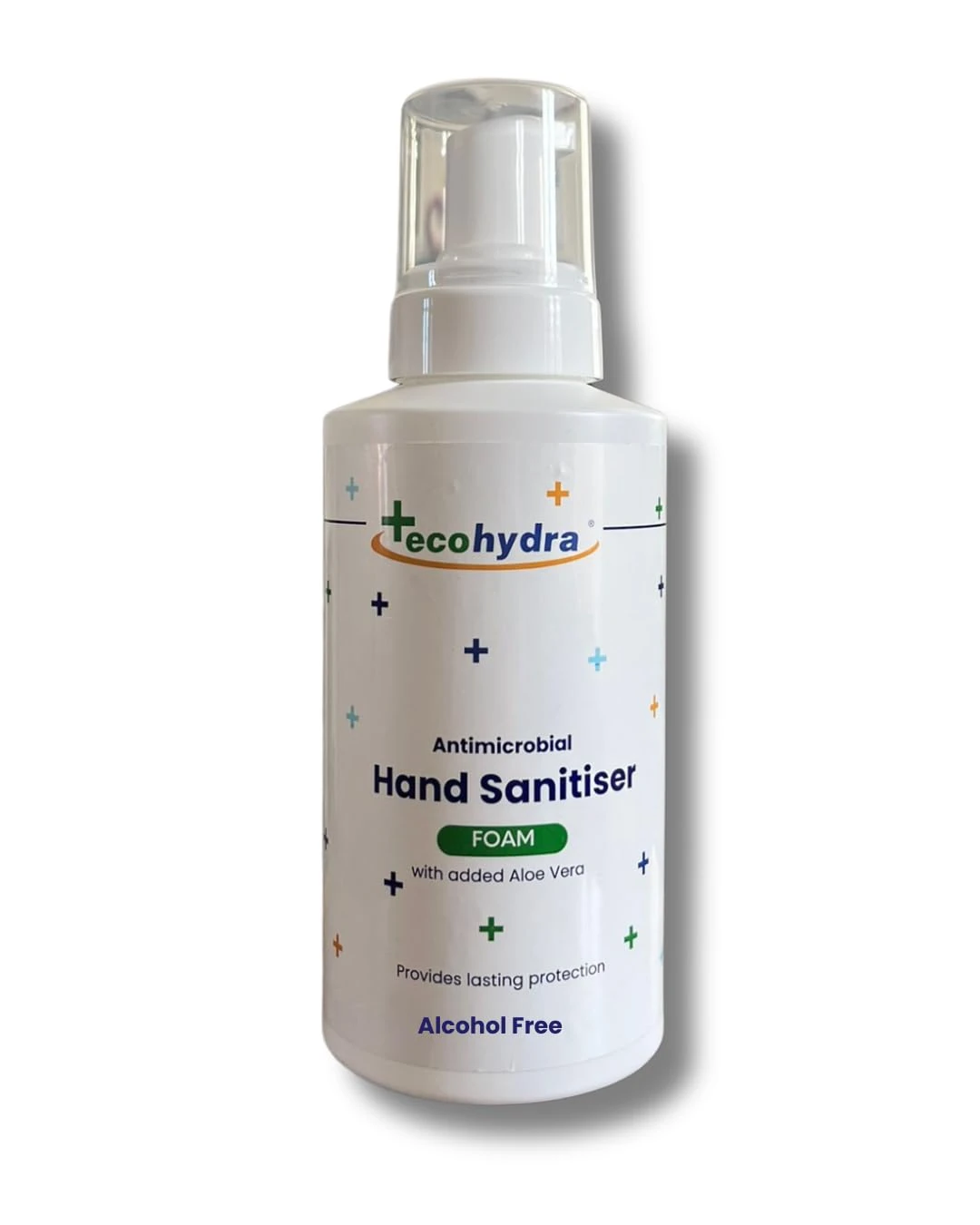 EcoHydra Hand Sanitiser Foam with pump -NHS approved Hospital Grade Sanitiser (Alcohol free/Kills up to 99.9999% of bacteria and viruses) Kind on skin and safe for children, Unscented, 500 millilitre