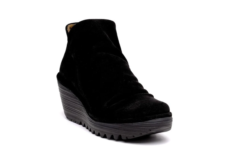 Fly London Yip Oil Suede, Women's Boots, Black (Black 000), 9 UK (42 EU)