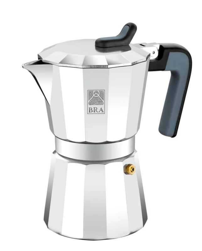 Braisogona De Luxe2 Aluminium 1 Cup Coffee Maker
