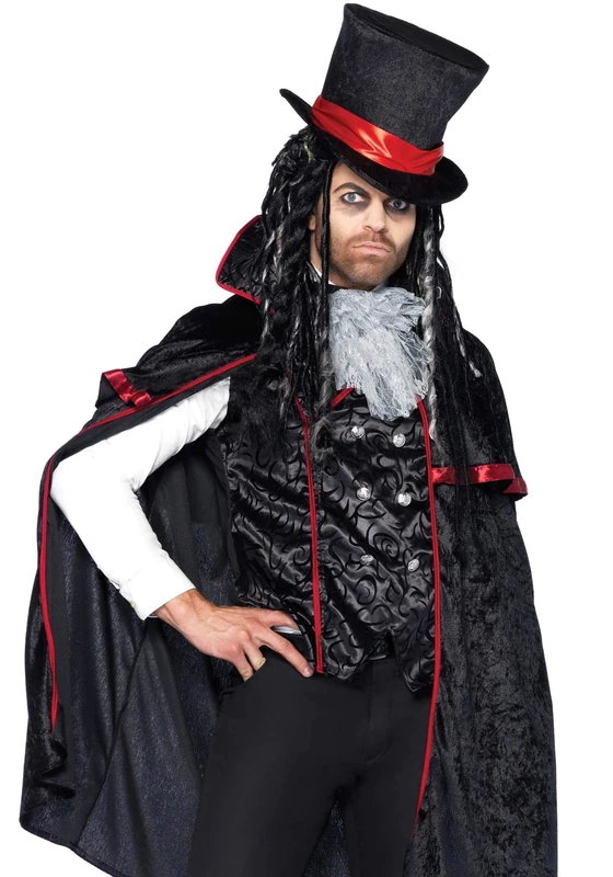 Leg Avenue Classic Vampire Costume (L, Black)