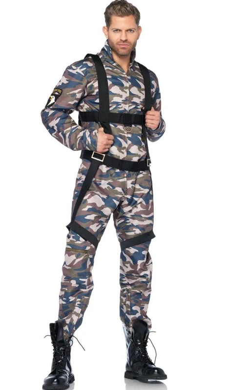 Leg Avenue Paratrooper Costume (M, Camo)