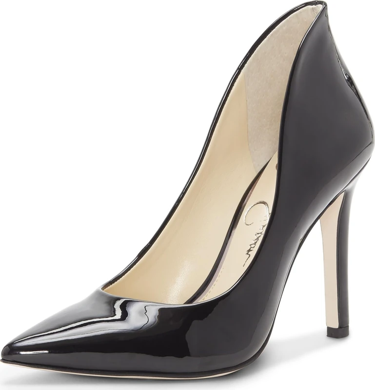 Jessica Simpson Women's Cambredge Pointed Toe Pump Dress, Black, 7 UK - Image 1