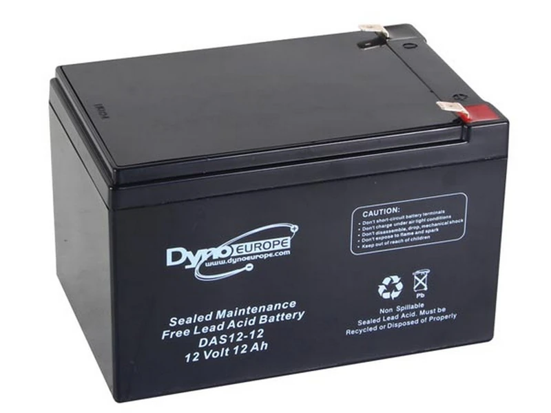 Dyno Europe DAS12-12 Lead Acid Battery 12V-12mAh 150x97x99mm