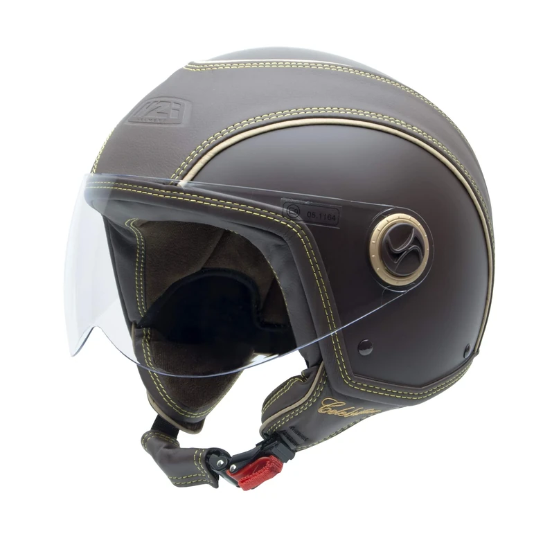 NZI Celebrities Motorcycle Helmet, Brown Matte, 55-56