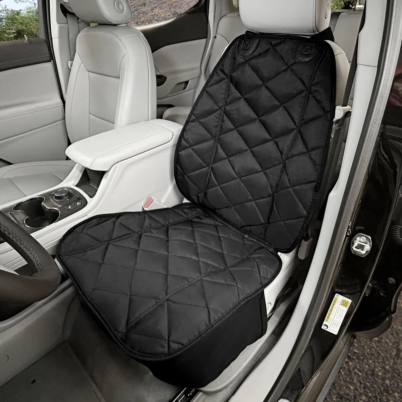 4Knines Fitted Bucket Seat Waterproof Non-Slip Cover, Black - Image 1
