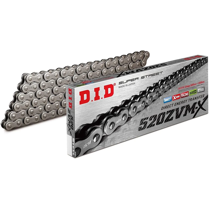 DID Chain 520 ZVMX, 94 Links (X-Ring), Open with Rivet Lock - Image 1
