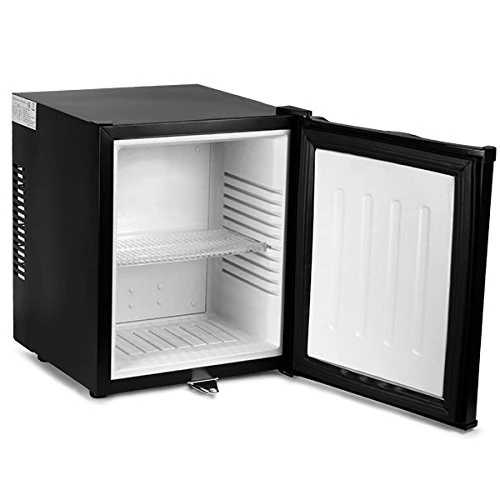 ChillQuiet Silent Mini Bar Fridge Black - Quiet Running Mini Bar, Hotel Mini Bar… (Capacity 30ltr)