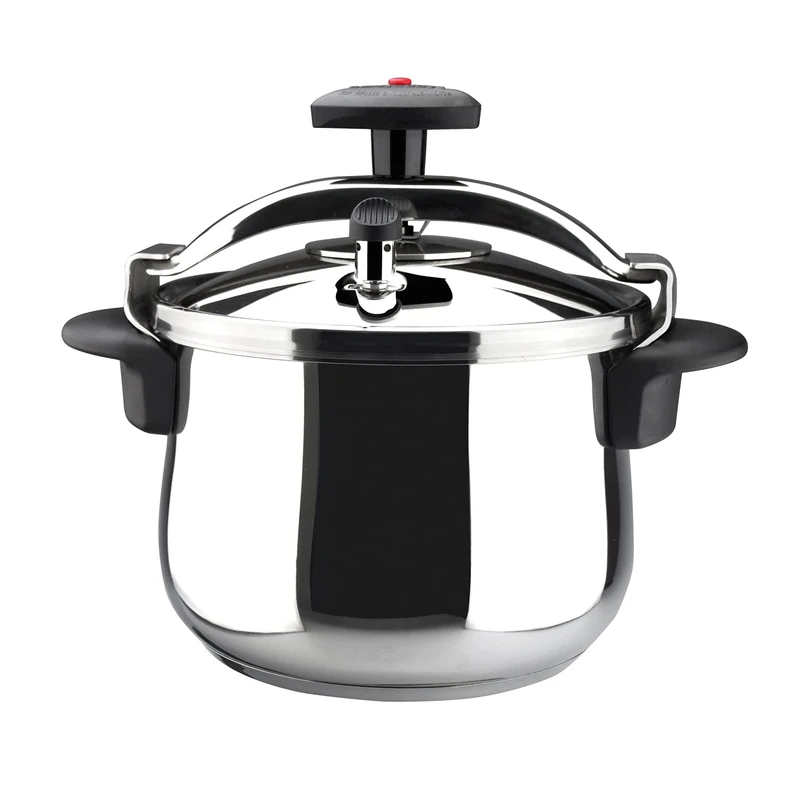 MAGEFESA Star – Traditional Pressure Cooker 6 l black, stainless steel