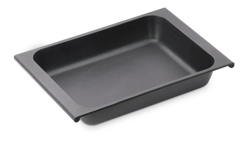 Braisogona A272301 Efficient Oven Tray Without Lid, Cast Aluminium, Black