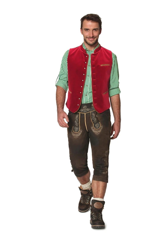 Stockerpoint Men's Weste Ricardo Gilet, Red (Dunkelrot), XXX-Large