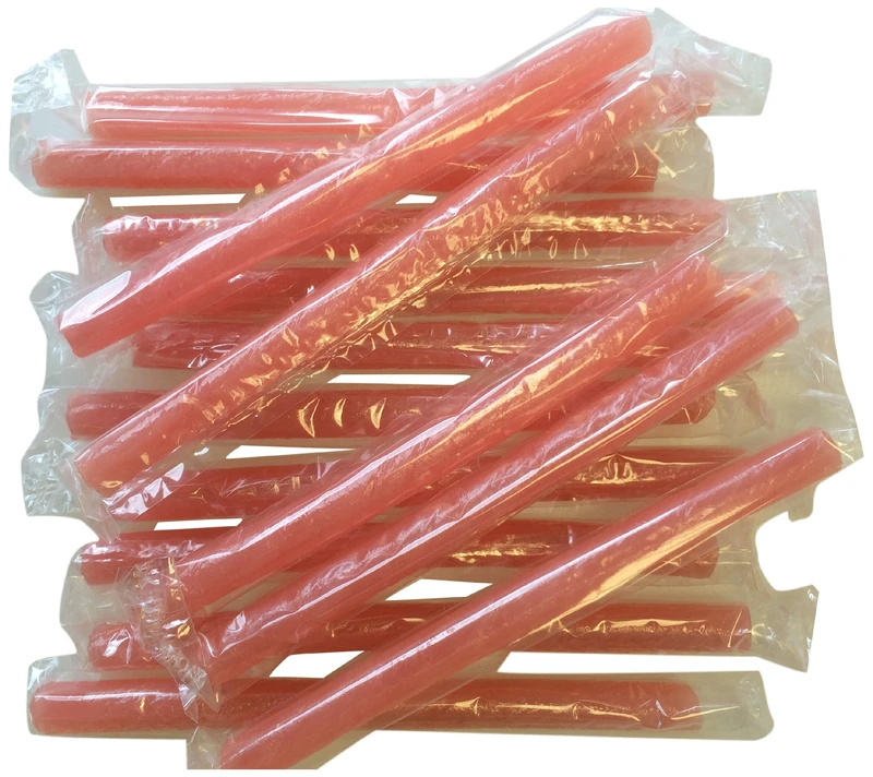 Natural Candy Shop - Candy Sticks, Raspberry Flavour, 125 x 18g Sticks