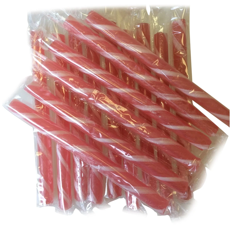 Natural Candy Shop - Candy Sticks, Strawberry Flavour, 125 x 18g Sticks