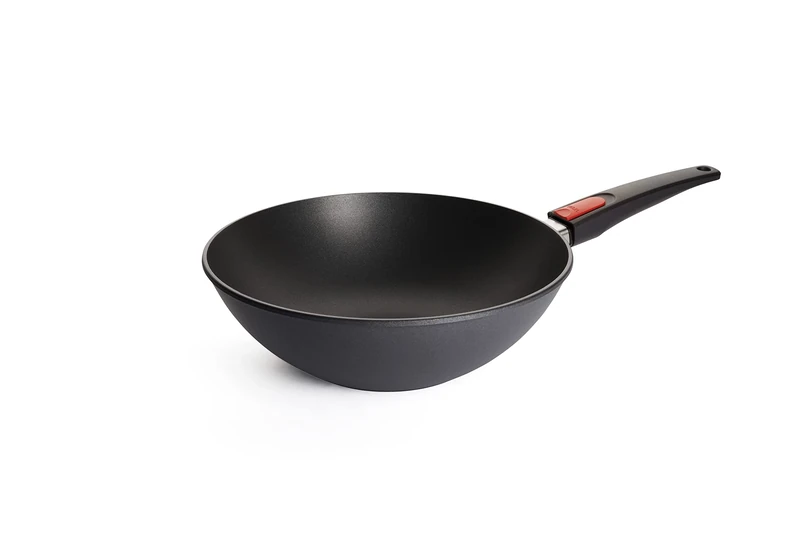 Woll Diamond 11030DPS Lite Cast Wok/PaN and Stirring PaN 30 CM Diameter 10 CM with Removable Handle