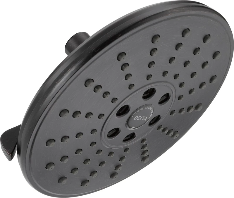 Delta Faucet 52688-RB 3 Setting H2O Kinetic Transitional Raincan Showerhead, Venetian Bronze
