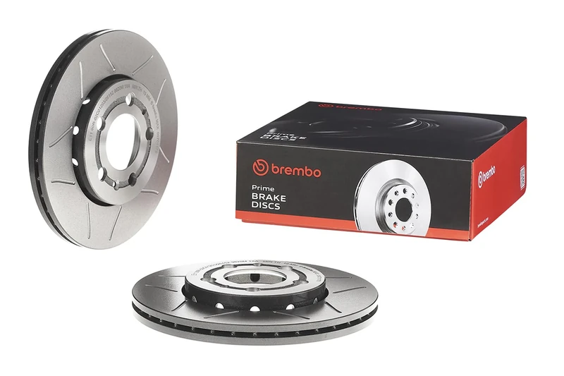 Brembo Max 09.7011.75 Front Brake Disc - Set of 2