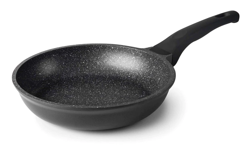 Lacor 24126 Eco-Stone Cast Aluminium Induction Fry Pan, 30 x 26 x 30 cm, Black