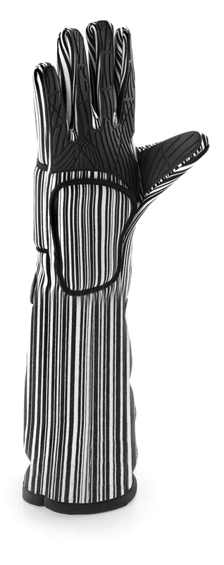 Lacor 60068 Universal Glove, X-Large, 48 cm, Black/White - Image 1