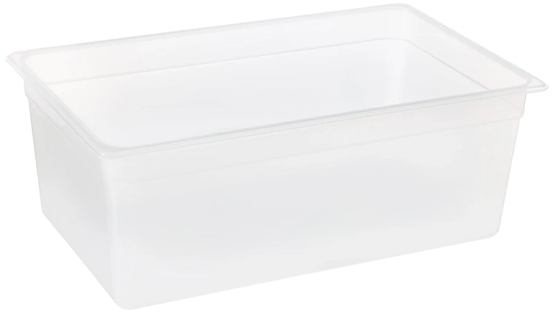 Lacor Polypropylene Gn Container 1/1, White, 30 x 30 x 30 cm